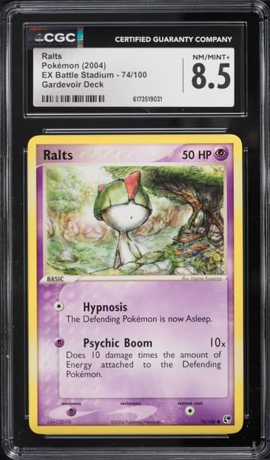 Pokemon EX Battle Stadium Gardevoir Deck Ralts #74