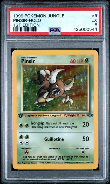 Pinsir-Holo 1st Edition