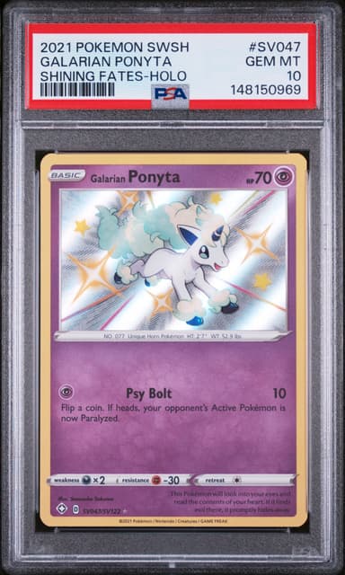 Galarian Ponyta-Holo