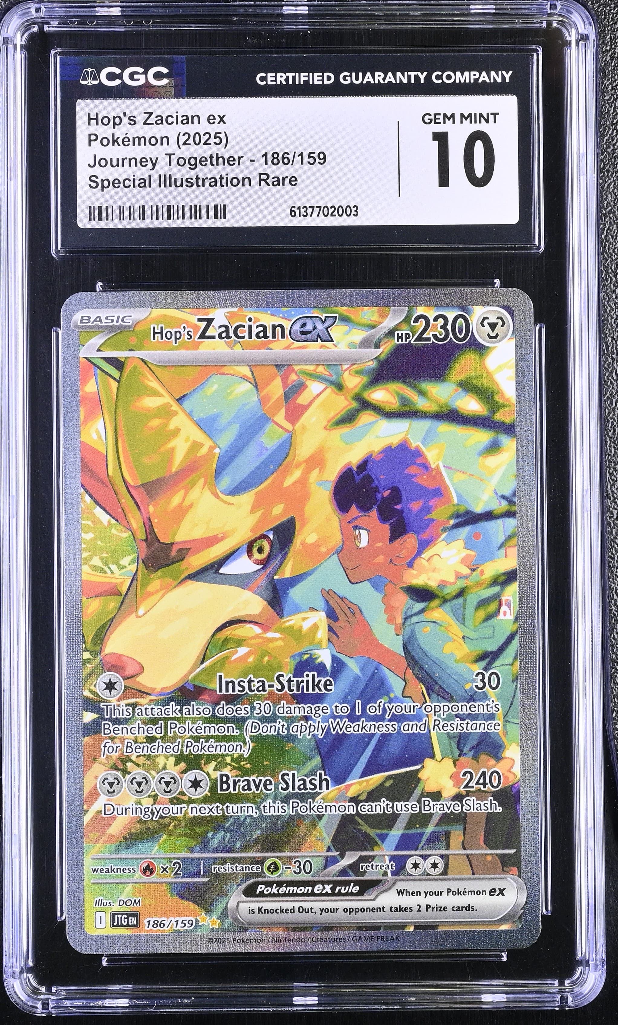 Hop's Zacian ex