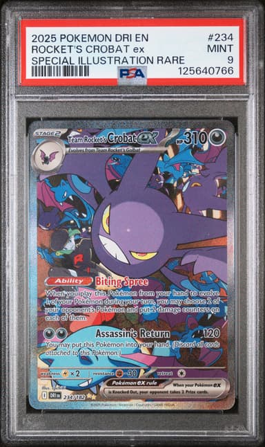 Team Rocket's Crobat EX