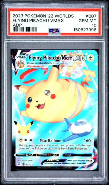 Flying Pikachu Vmax