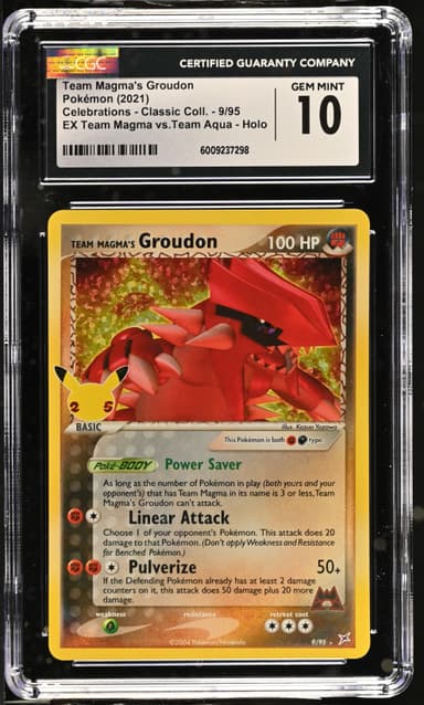 Team Magma's Groudon