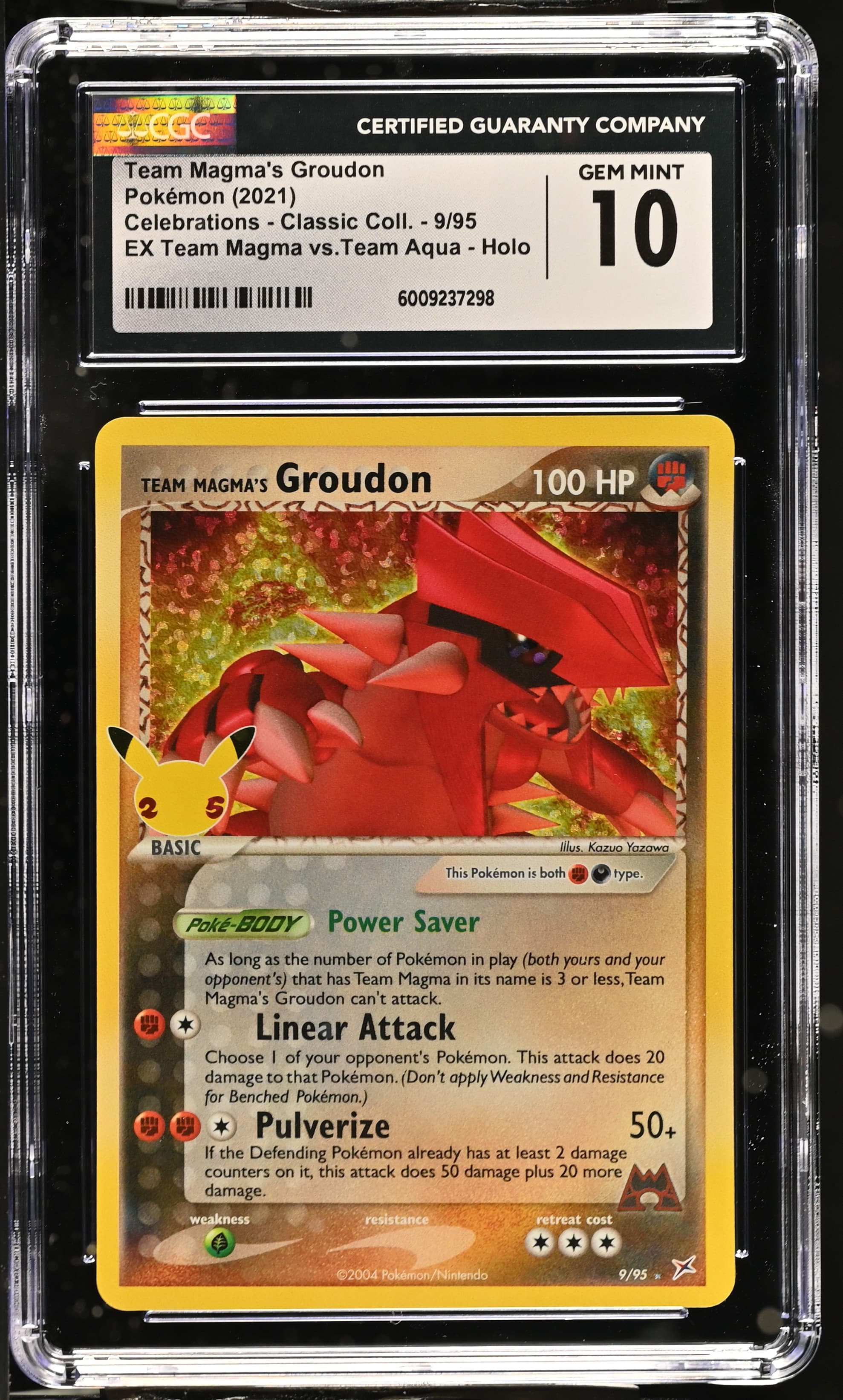 Team Magma's Groudon