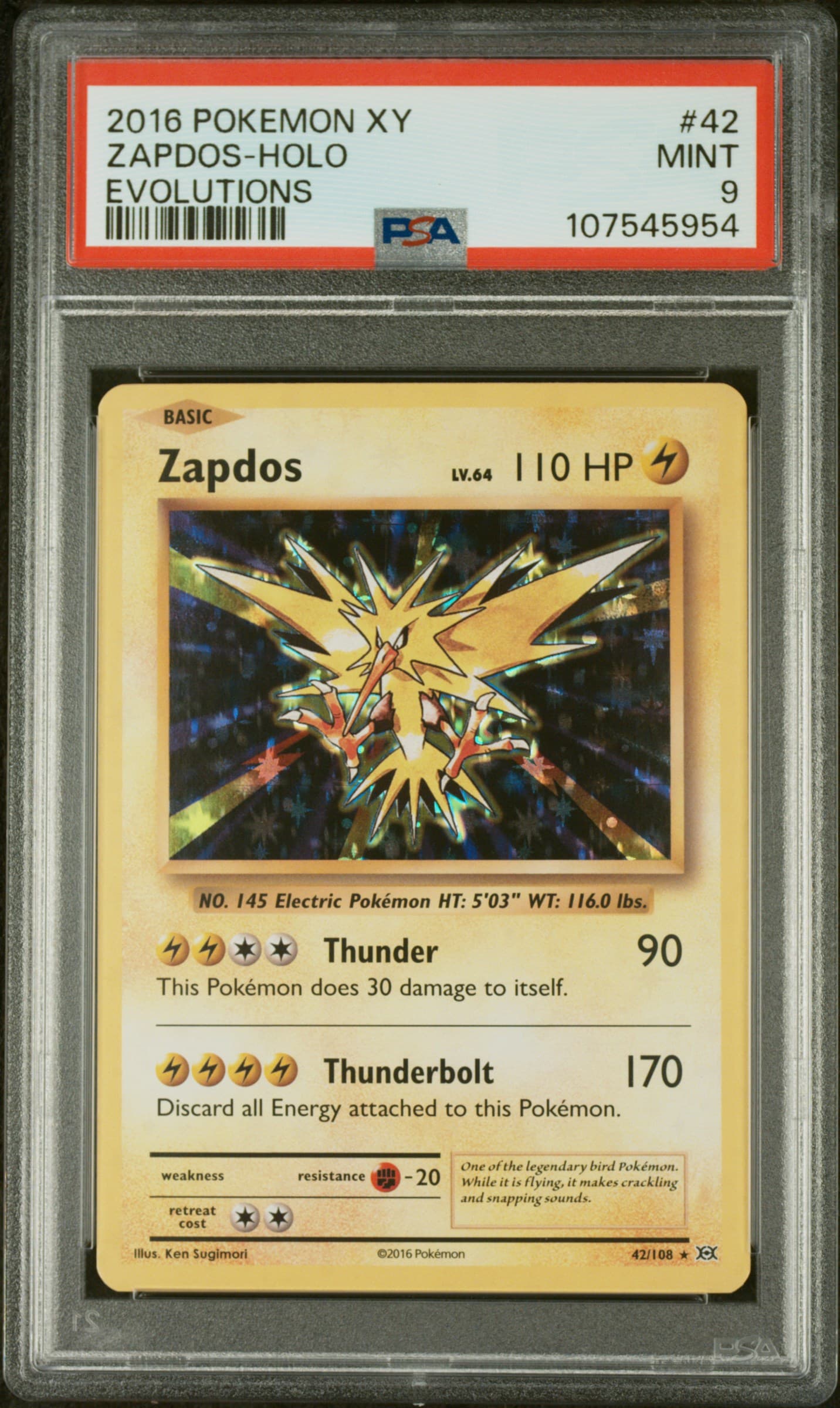 Zapdos-Holo