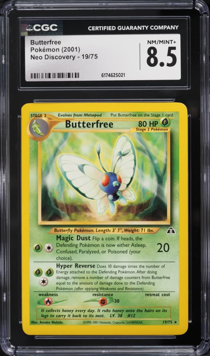 Pokemon Neo Discovery Butterfree #19