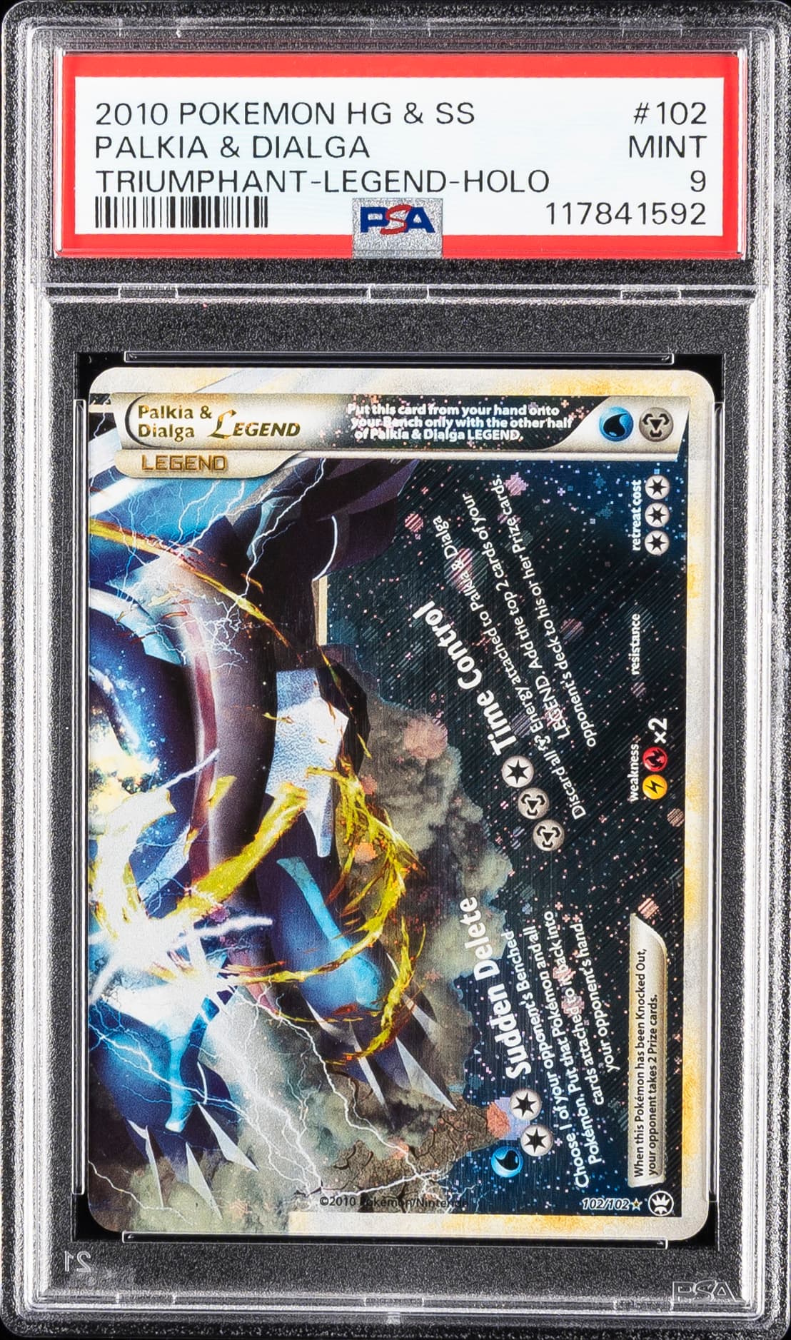 Palkia & Dialga Legend-Holo