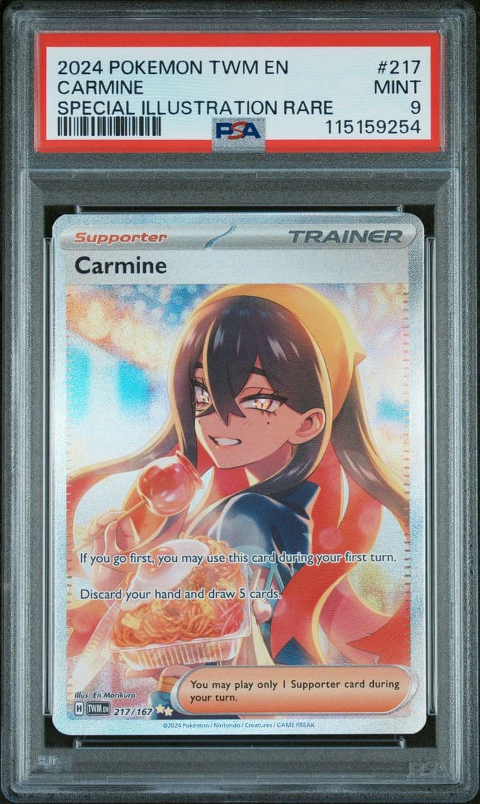 2024 #217 Carmine PSA 9 Twm EN-T