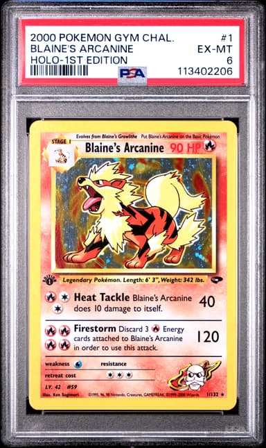 Blaine's Arcanine