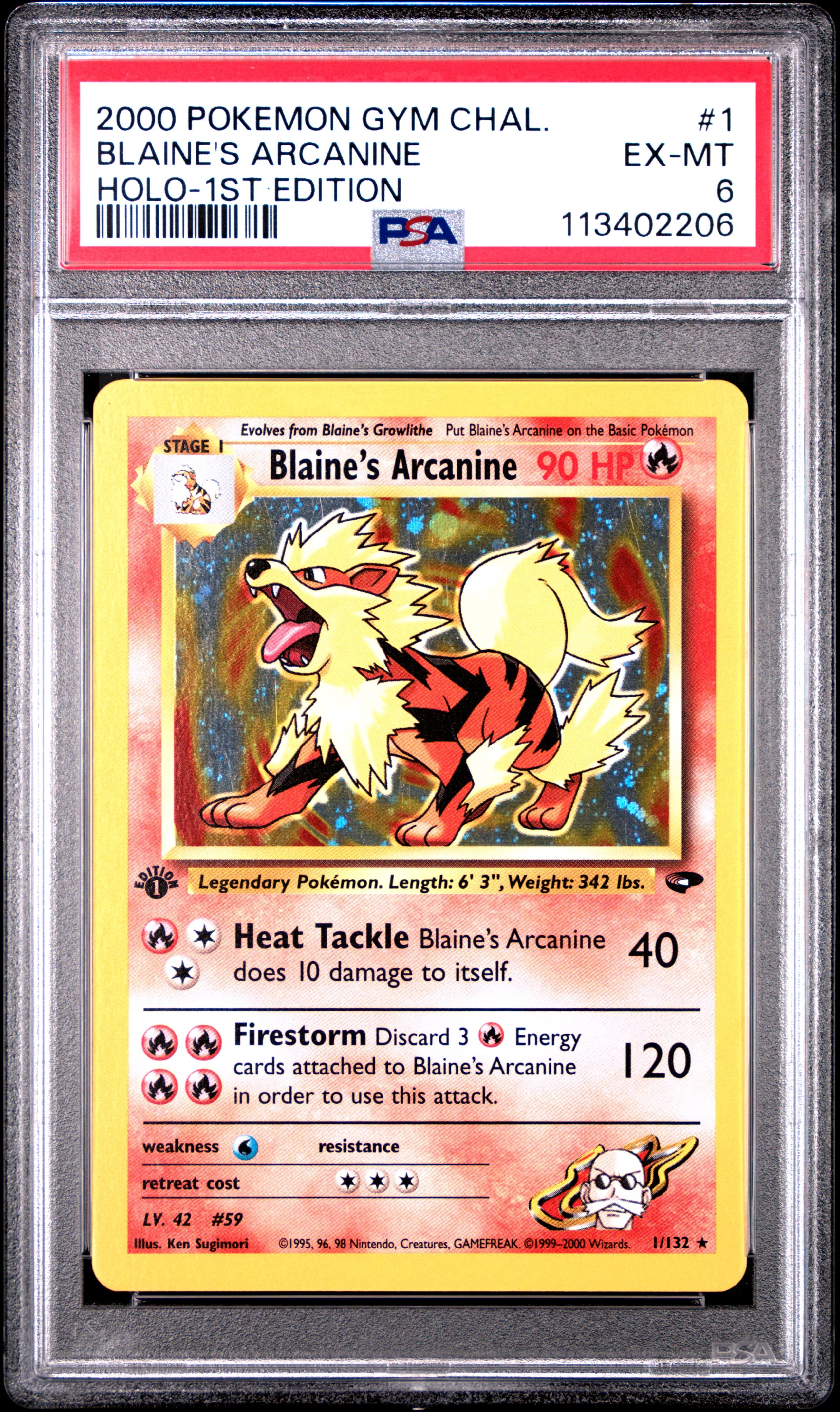 Blaine's Arcanine