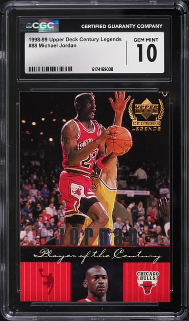 Upper Deck Century Legends Michael Jordan #88