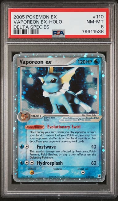 Vaporeon EX-Holo