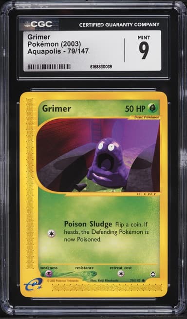 Pokemon Aquapolis Grimer #79