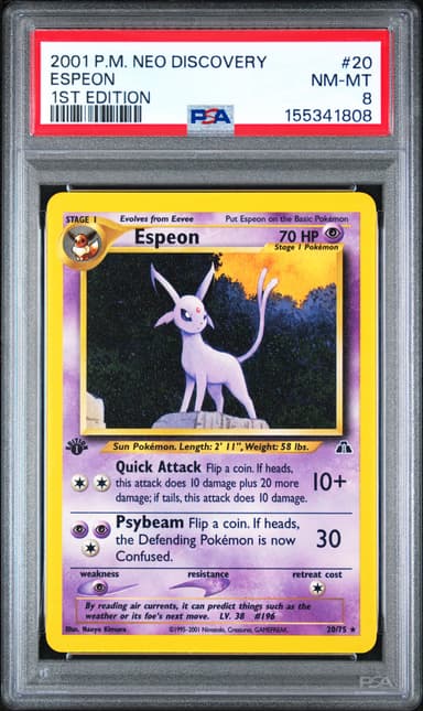 Espeon 1st Edition