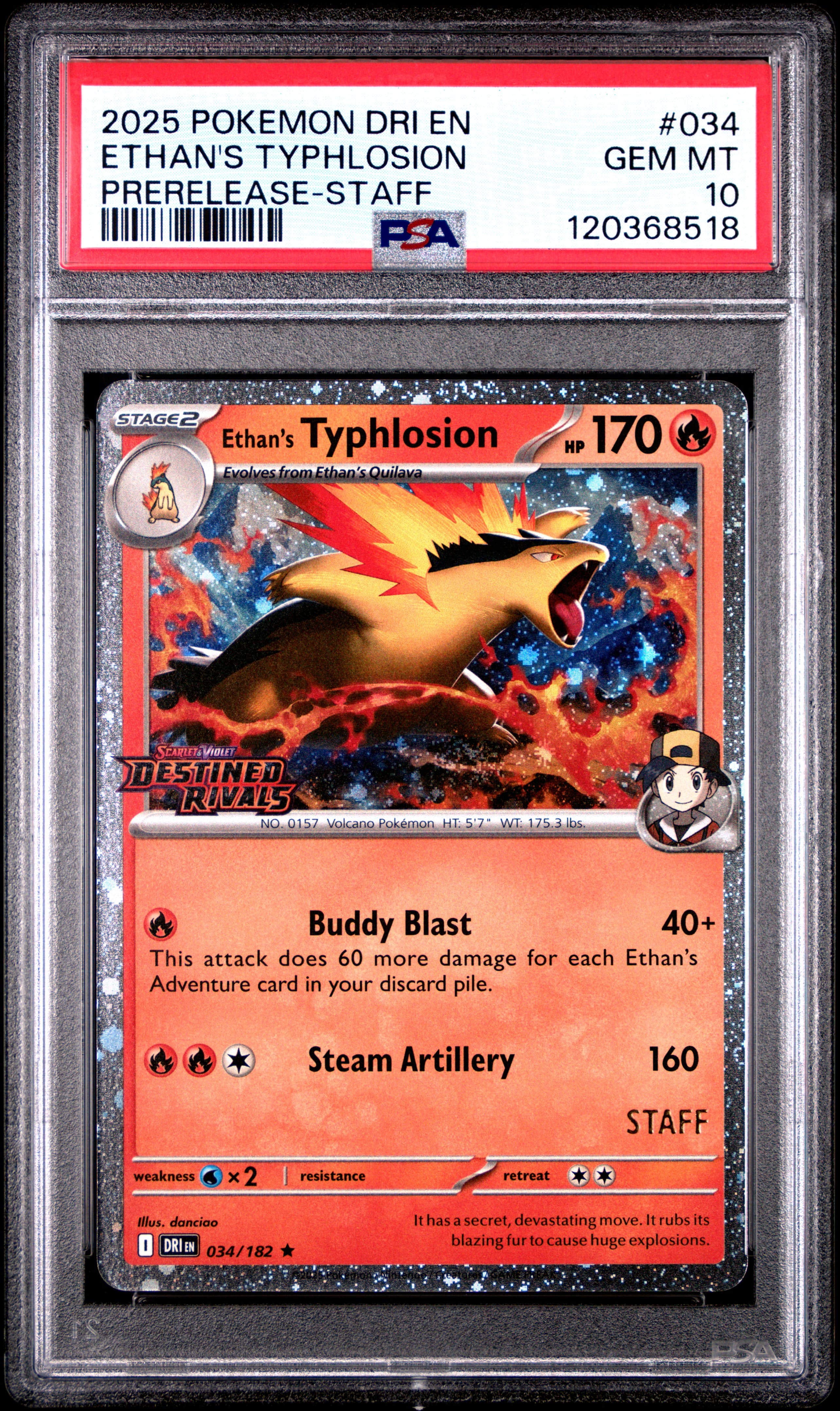 Ethan's Typhlosion
