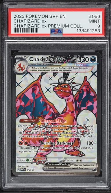 Pokemon Scarlet & Violet Promo Premium Collection Full Art Charizard EX #56
