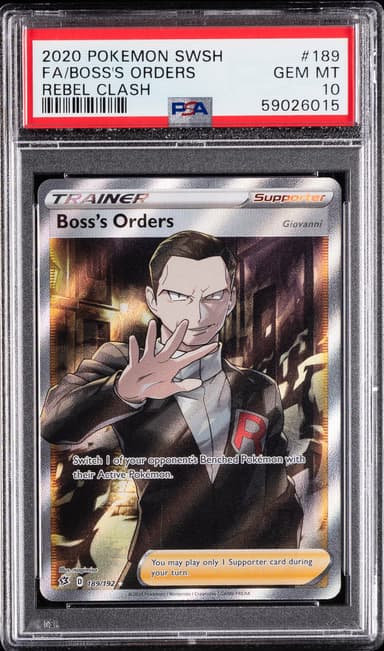 Full Art/Boss's Orders