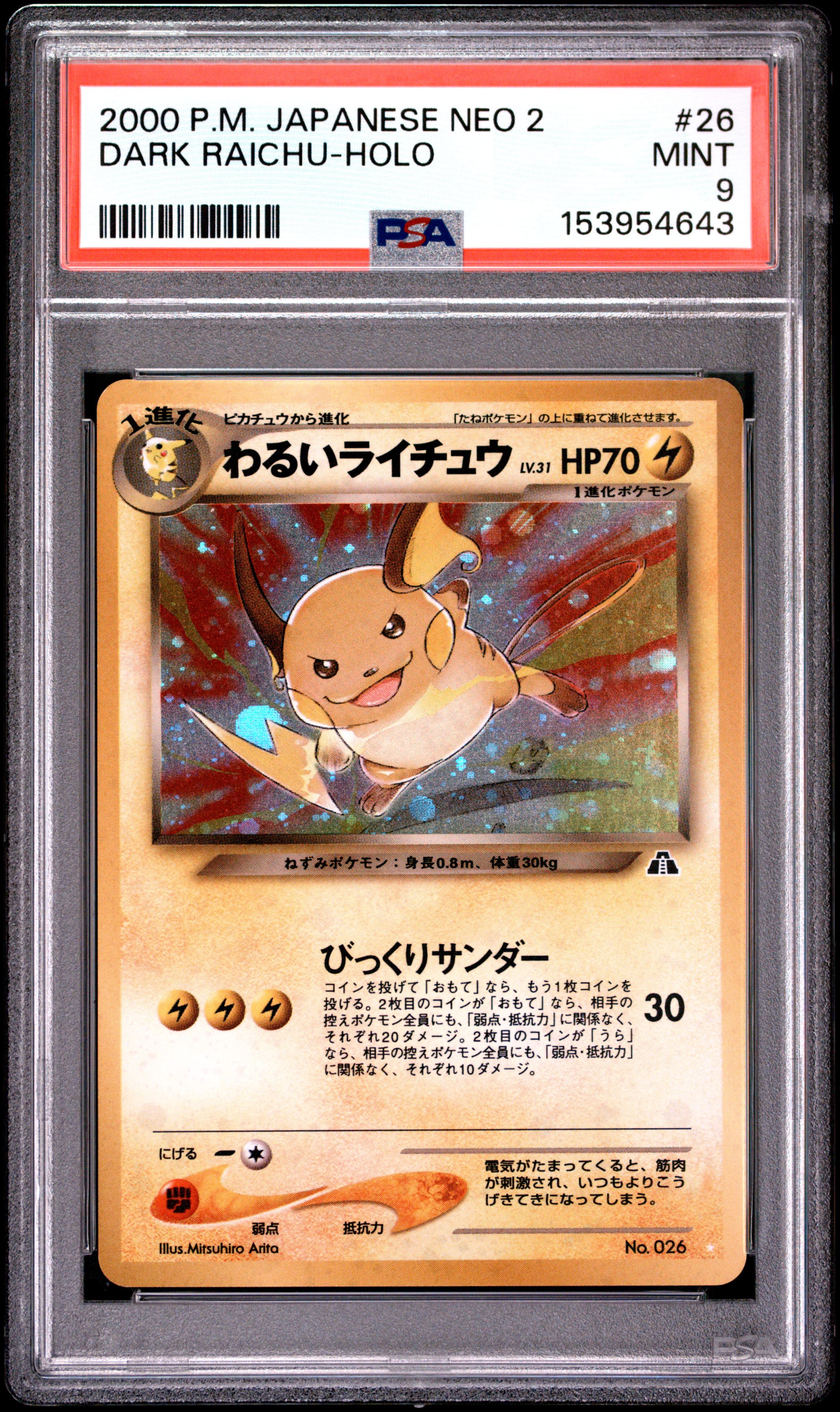 Dark Raichu-Holo