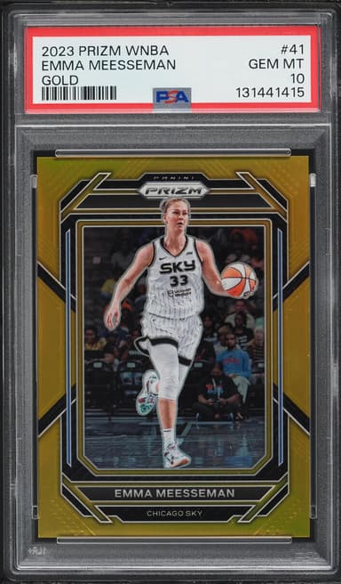 Panini Prizm WNBA Gold Emma Meesseman /10 #41