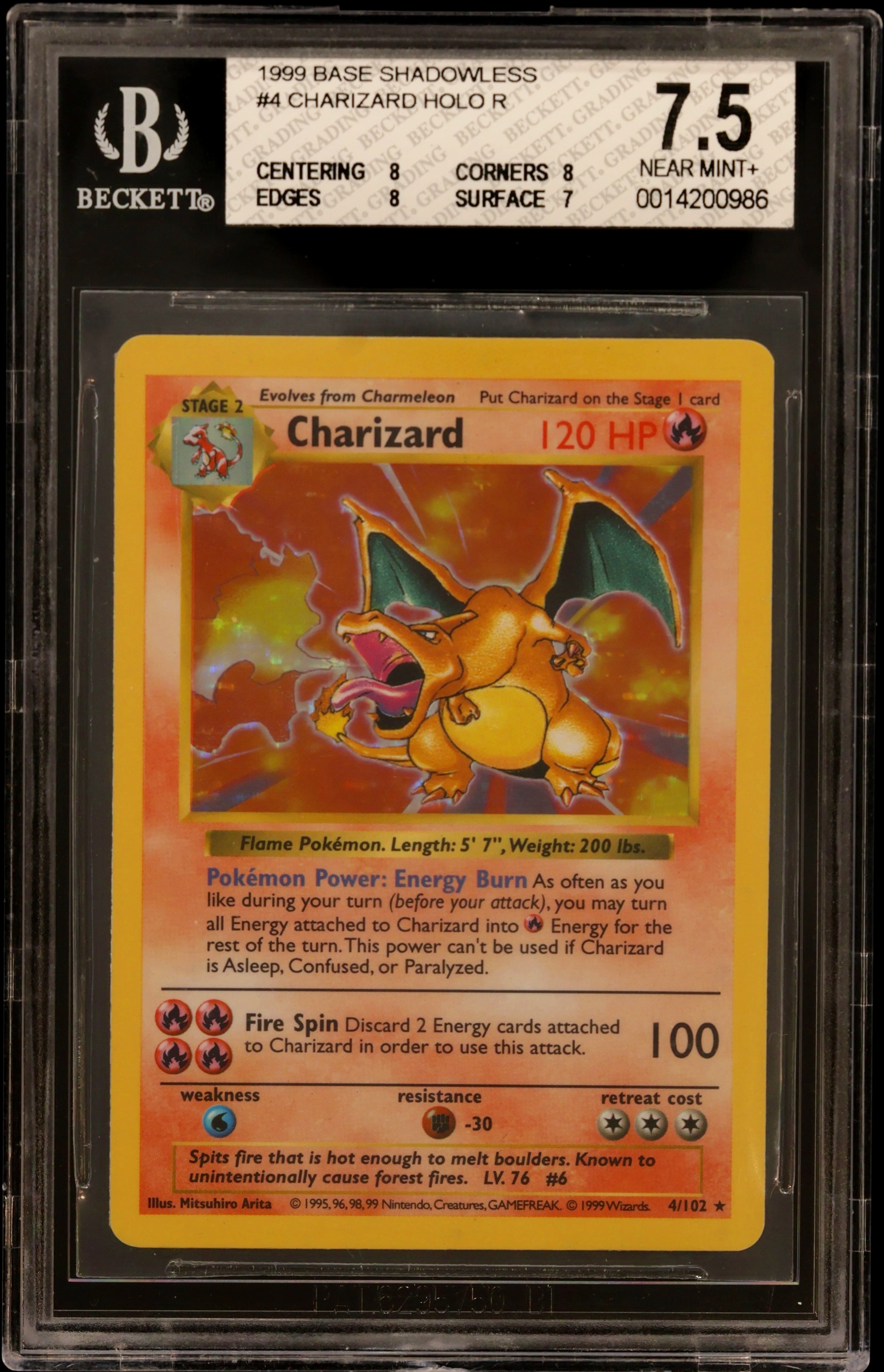 Charizard HOLO R