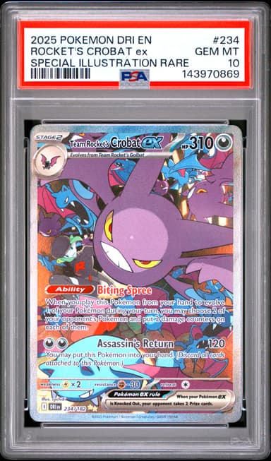 Team Rocket's Crobat EX