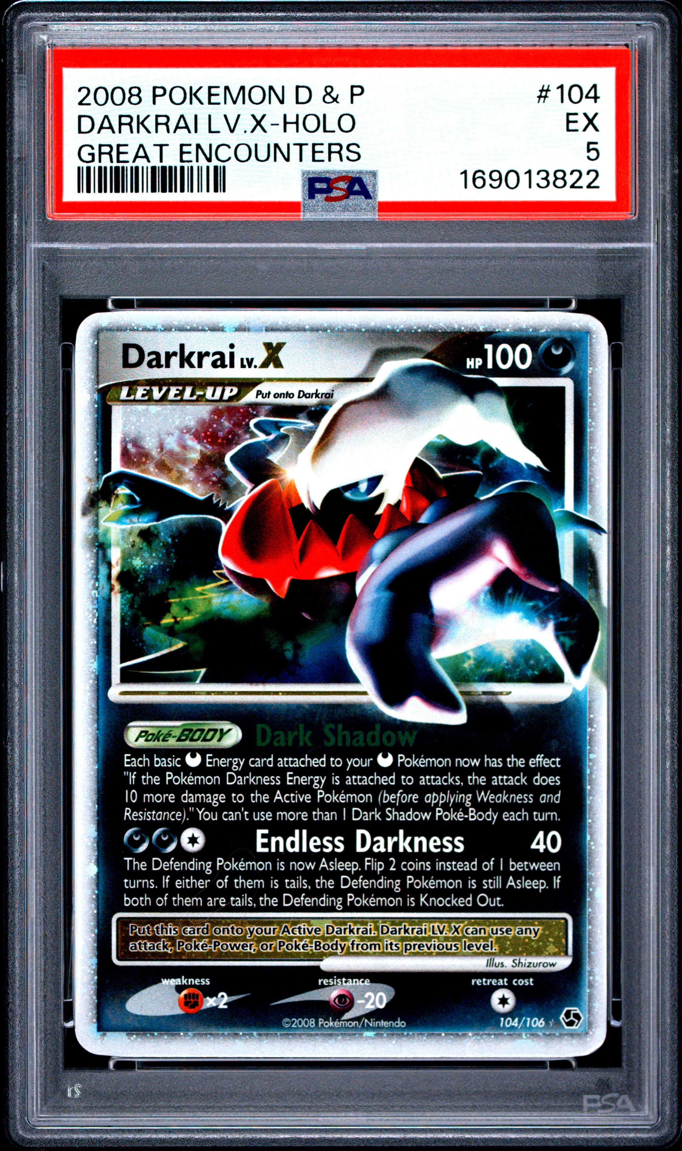 Darkrai LV.X-Holo