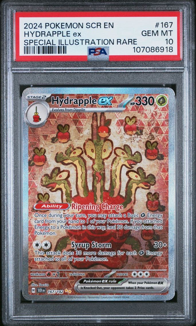 2024 #167 Hydrapple EX PSA 10 Sc