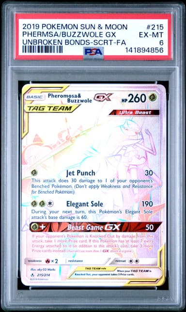 Full Art/Pheromosa & Buzzwole GX