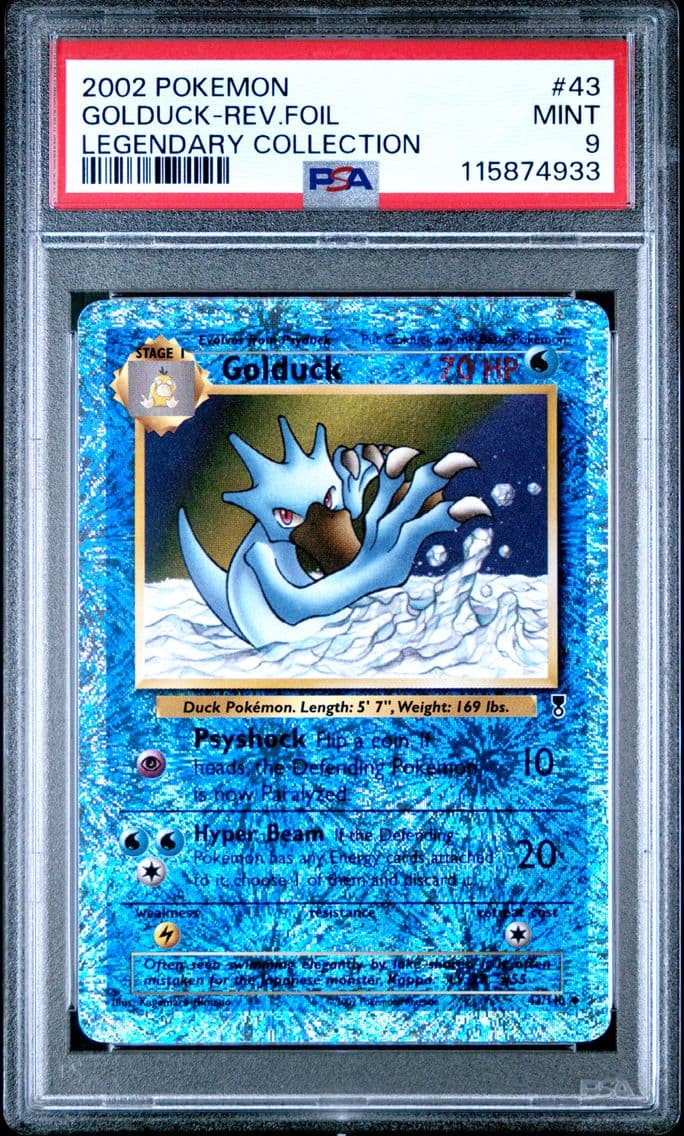 2002 #43 Golduck-Reverse Foil PS