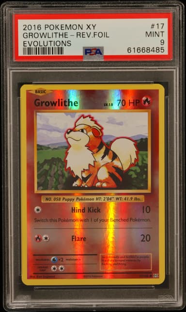 Growlithe-Reverse Foil