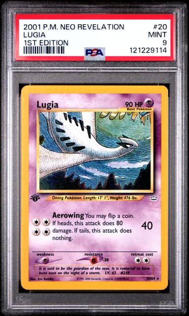Lugia 1st Edition