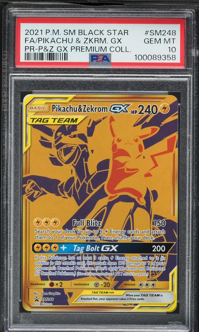 2021 #SM248 Full Art/Pikachu & Z