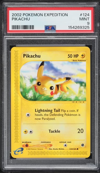 Pokemon Expedition Pikachu #124