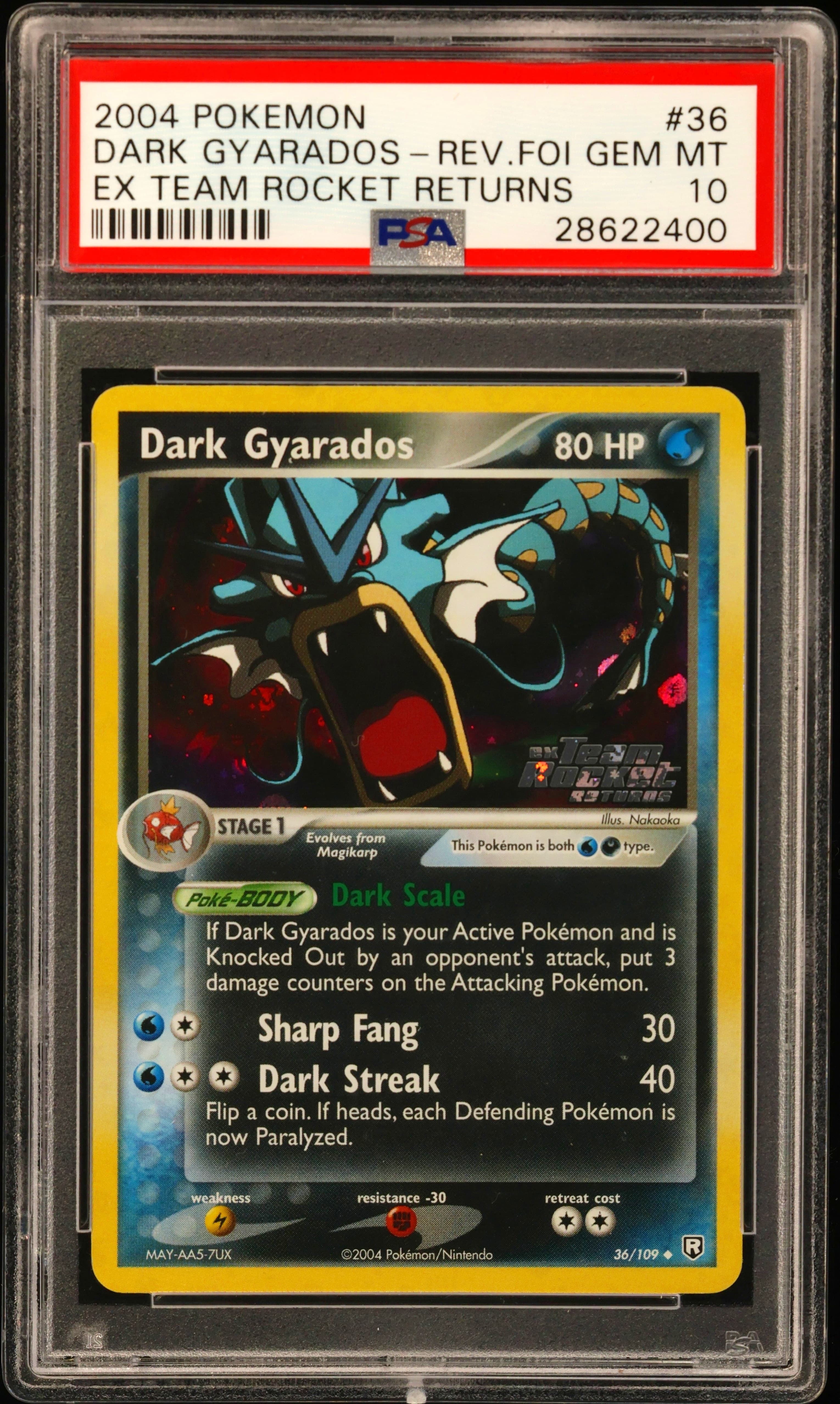 Dark Gyarados-Reverse Foil