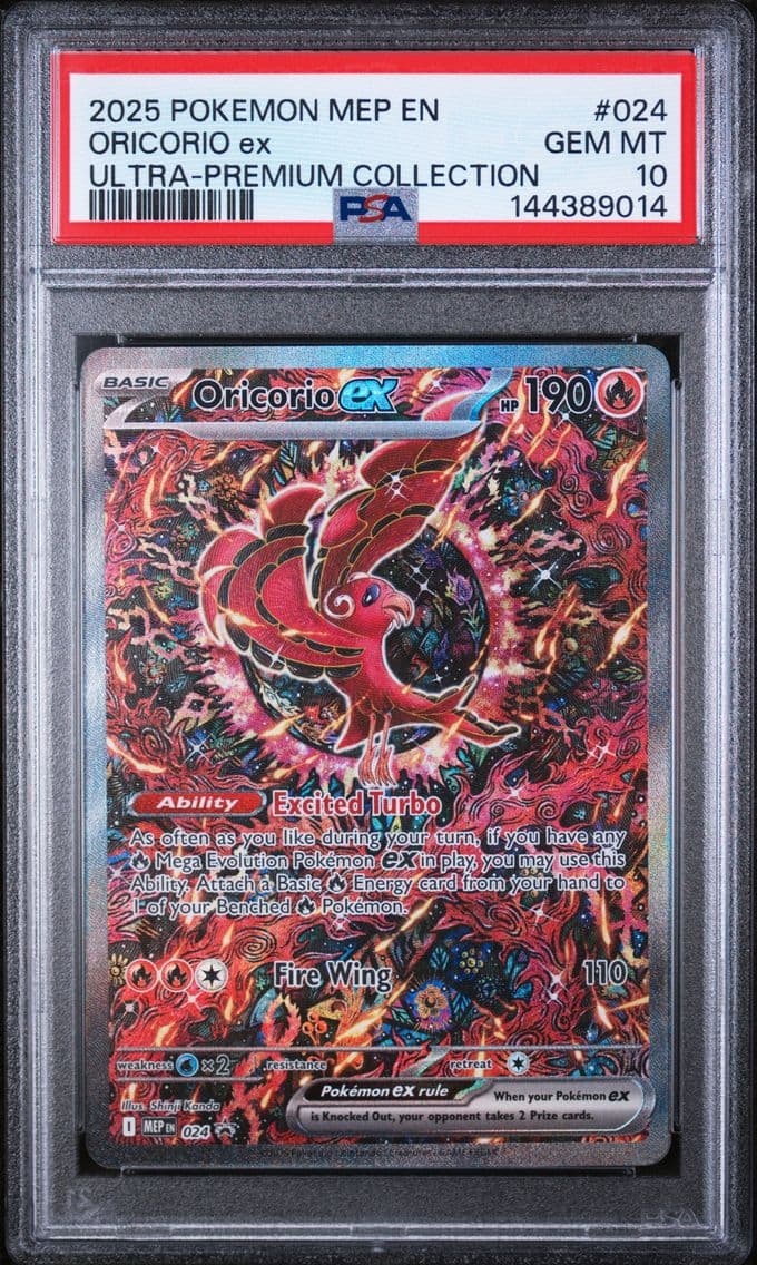 2025 #024 Oricorio EX PSA 10 Mep