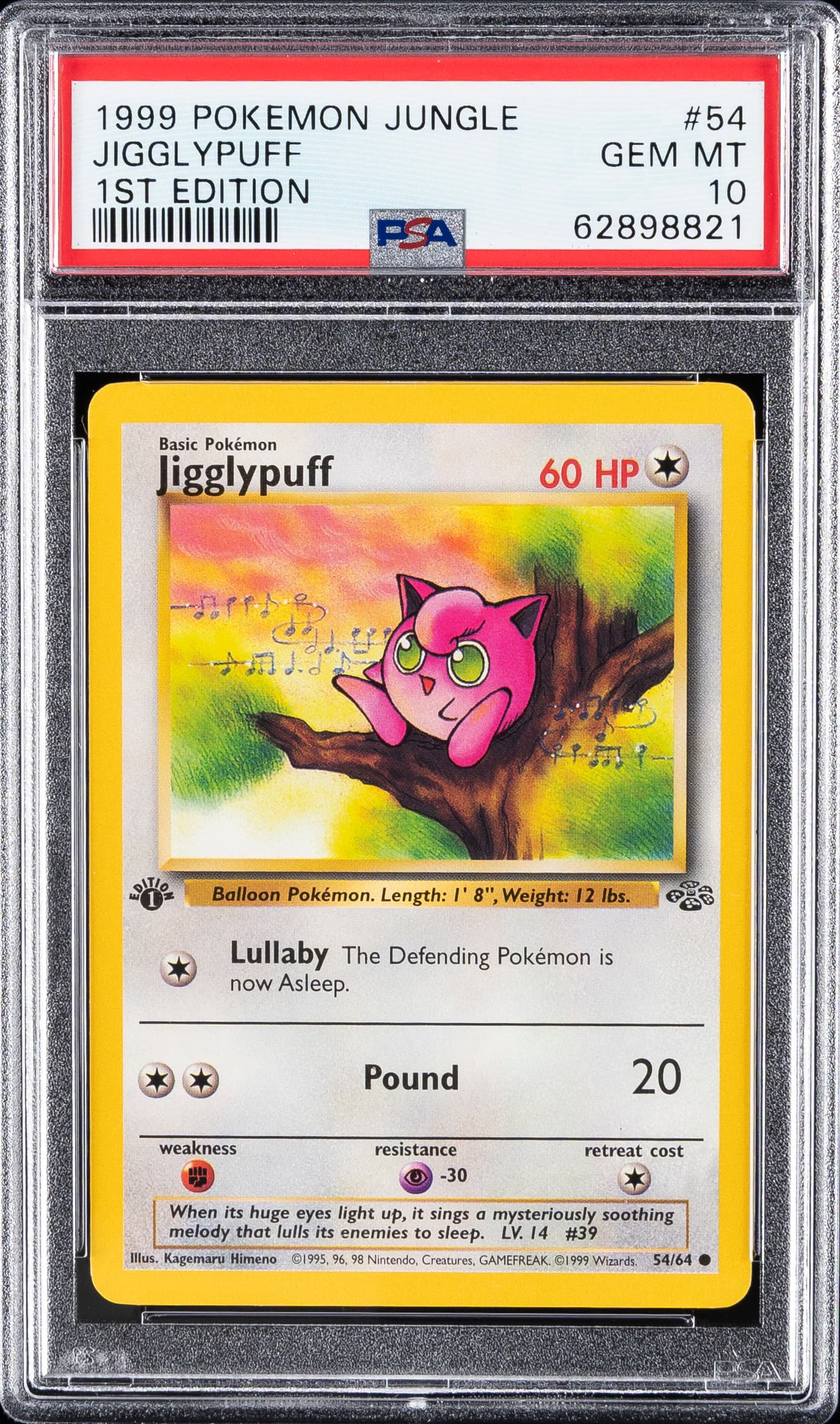Jigglypuff 1st Edition