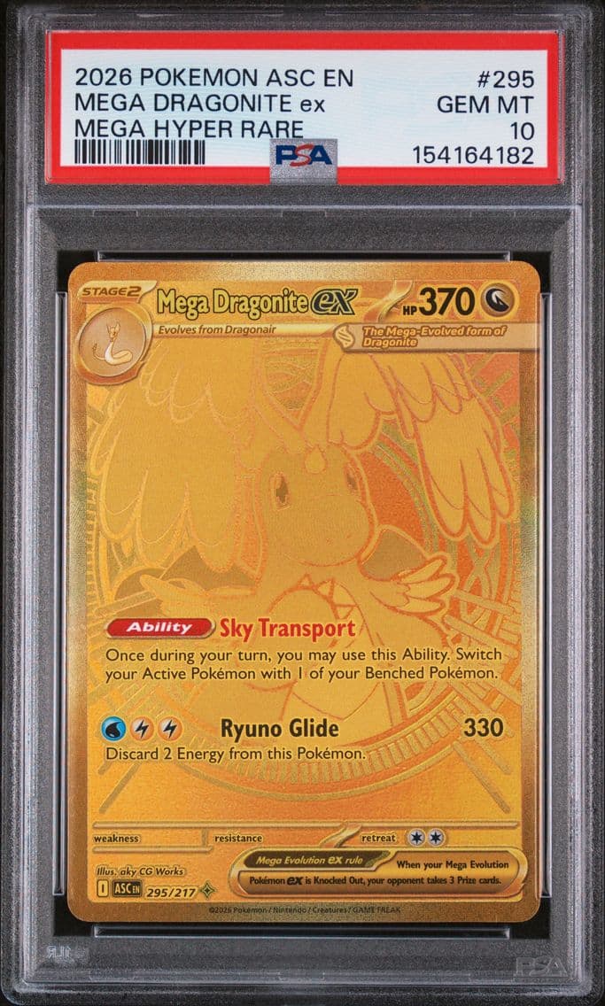 2026 #295 Mega Dragonite EX PSA 