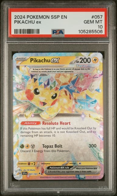 Pikachu EX
