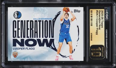 Topps Generation Now Cooper Flagg ROOKIE #GN-1