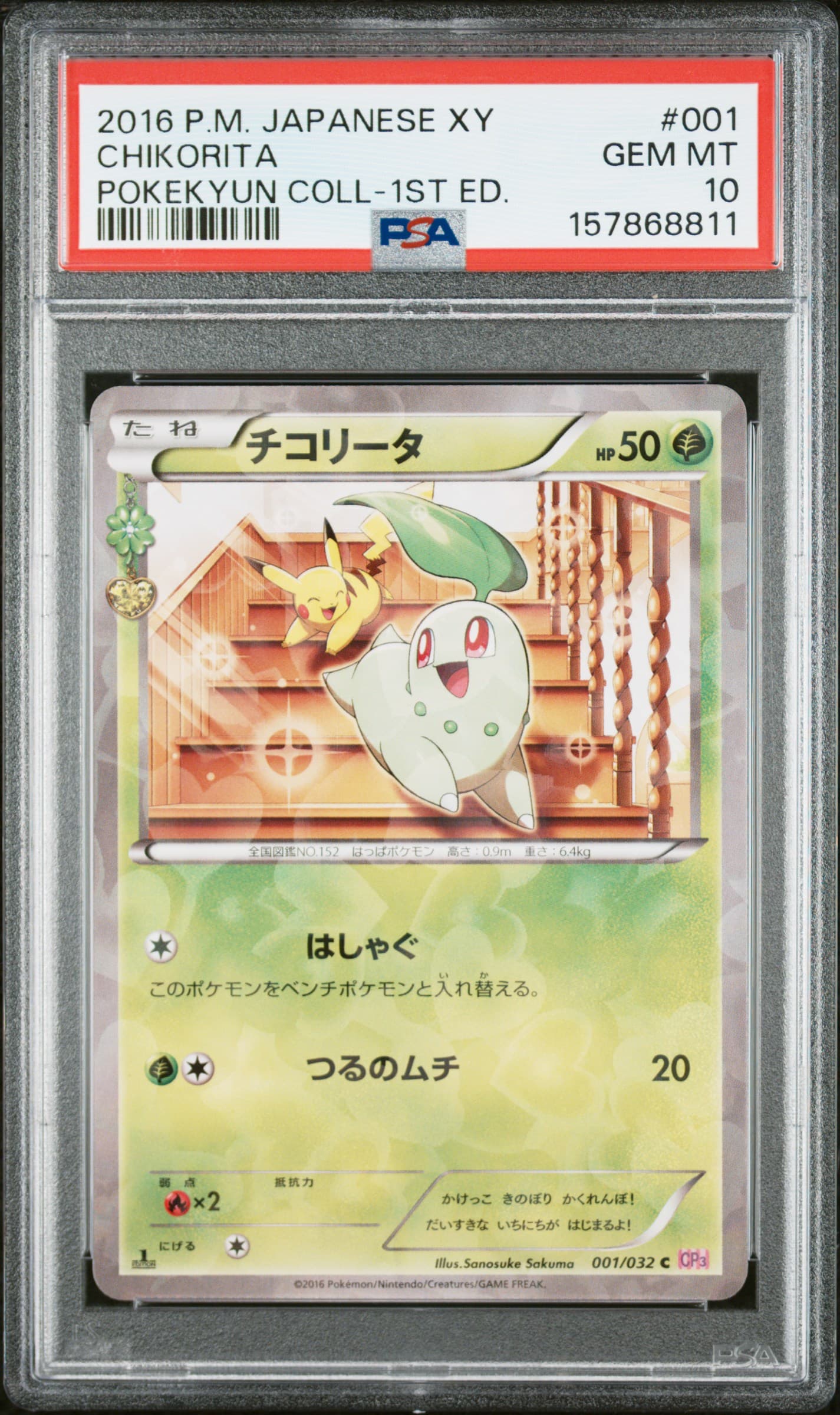 Chikorita 1st Edition