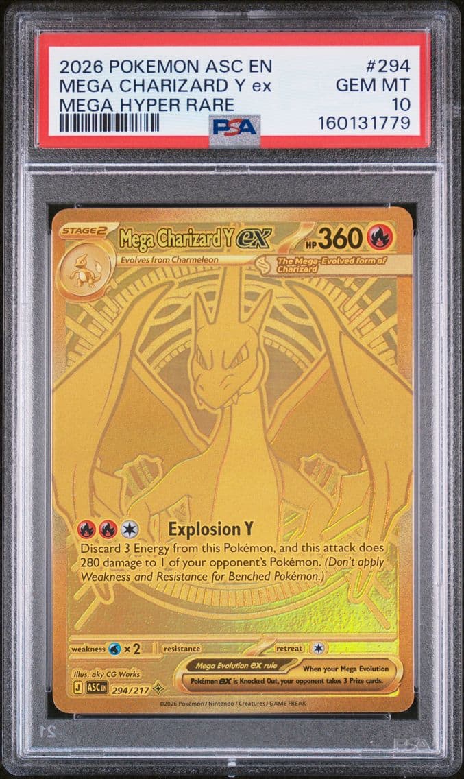 2026 #294 Mega Charizard Y EX PS