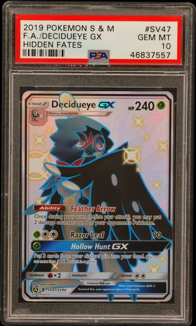 2019 #SV47 Full Art/Decidueye GX