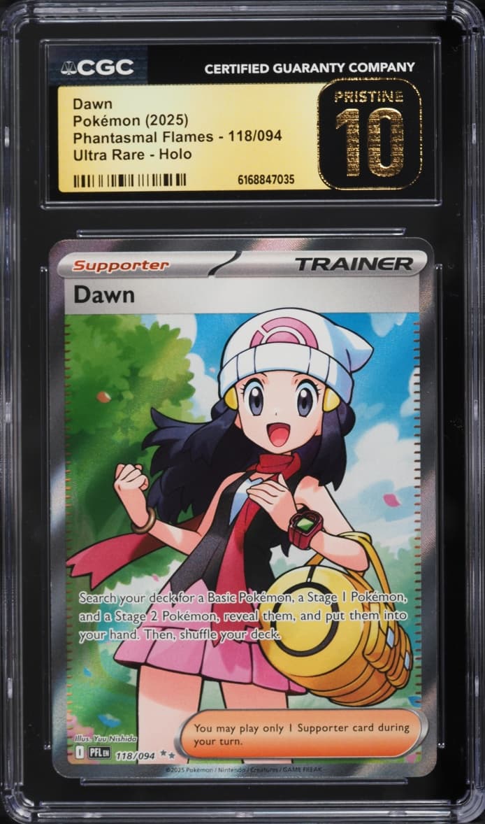 Pokemon Mega Evolution Phantasmal Flames Full Art Dawn #118
