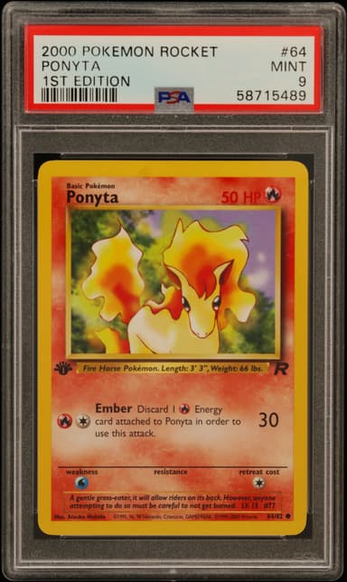 Ponyta 1st Edition