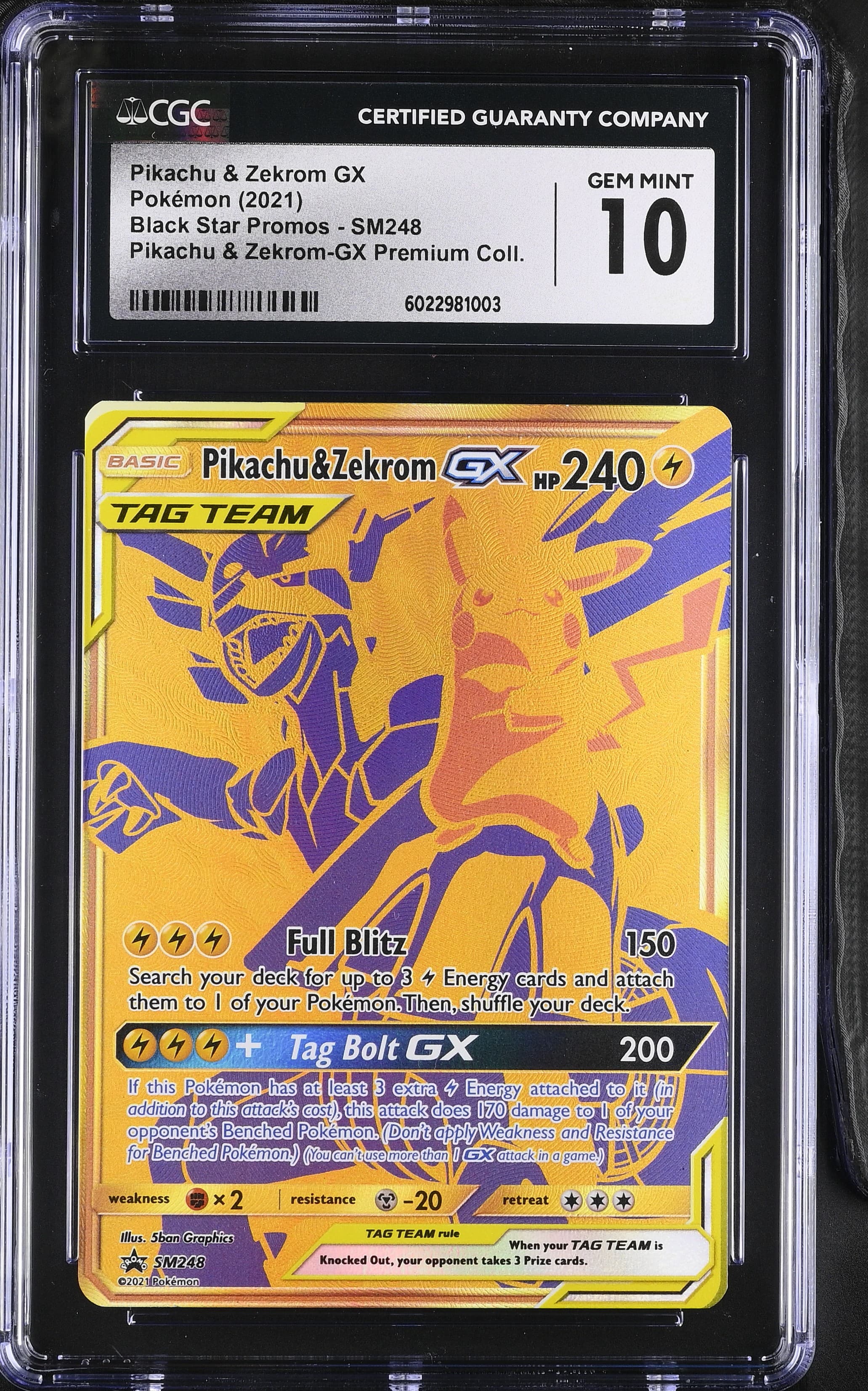 Pikachu &amp; Zekrom GX