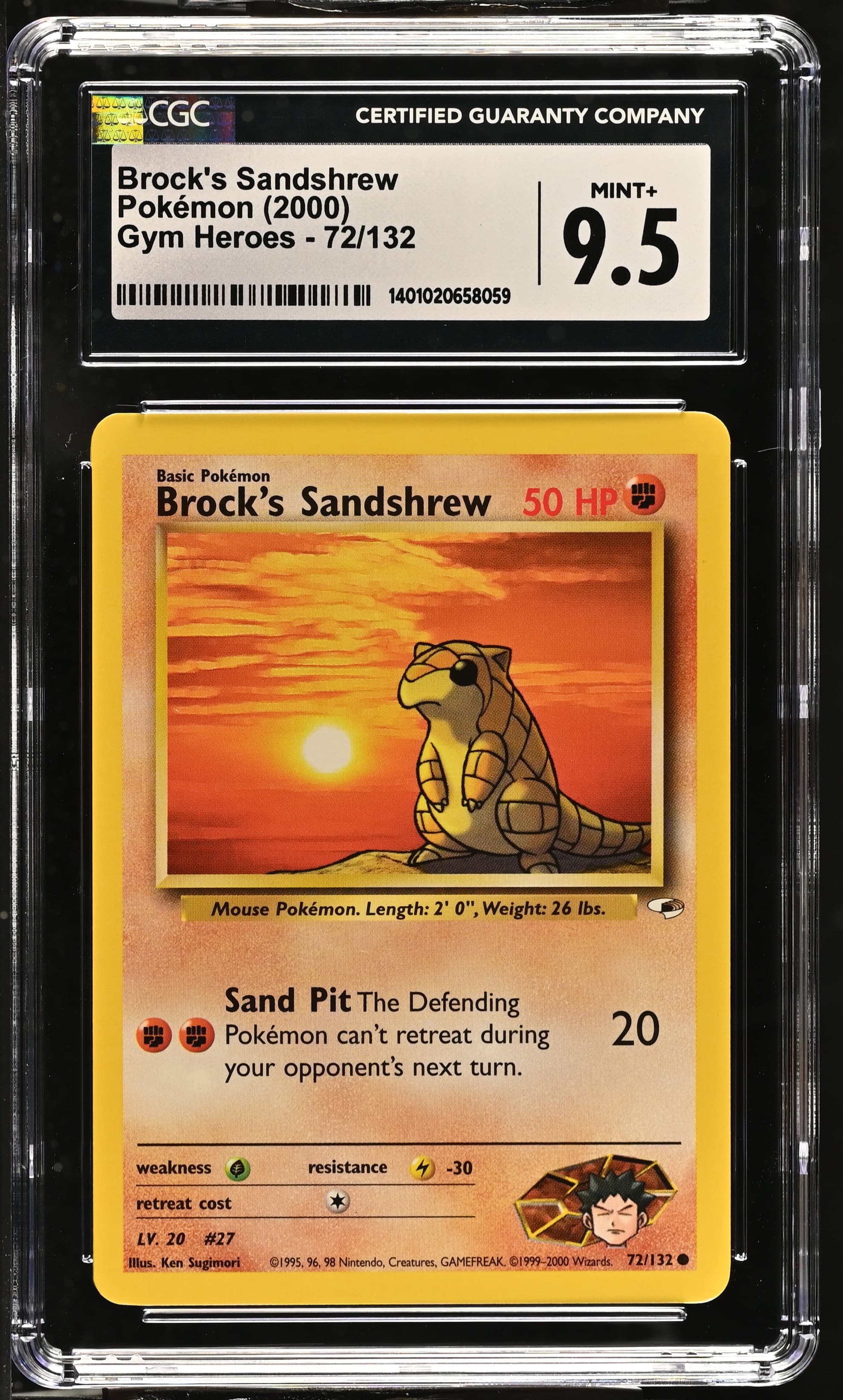Brock's Sandshrew