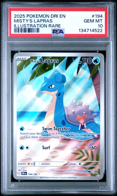 Misty's Lapras