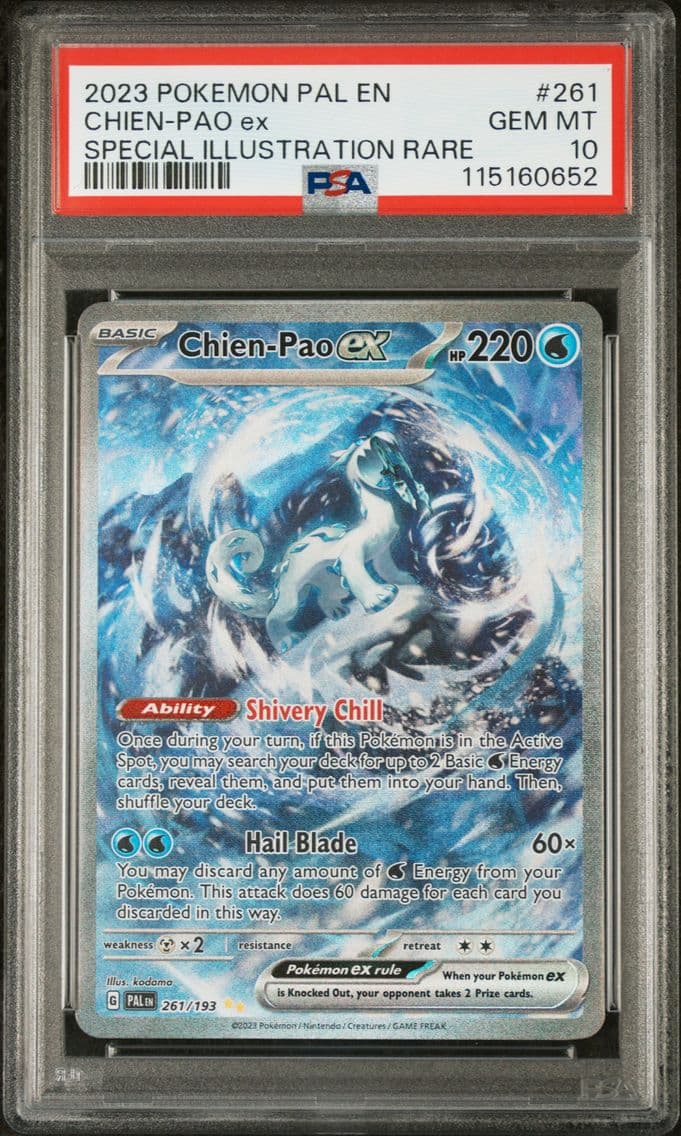 2023 #261 Chien-Pao EX PSA 10 Pa