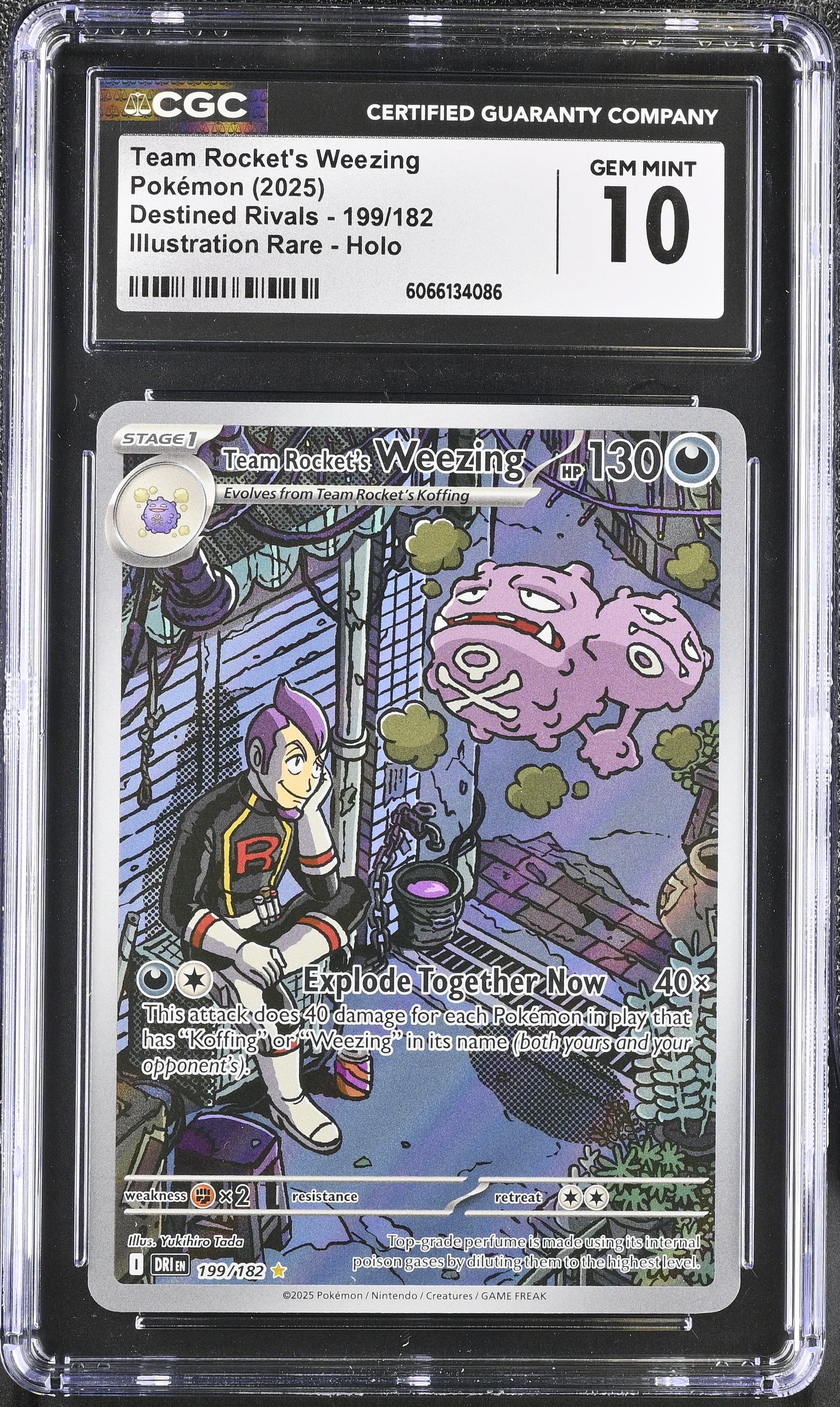 Team Rocket's Weezing