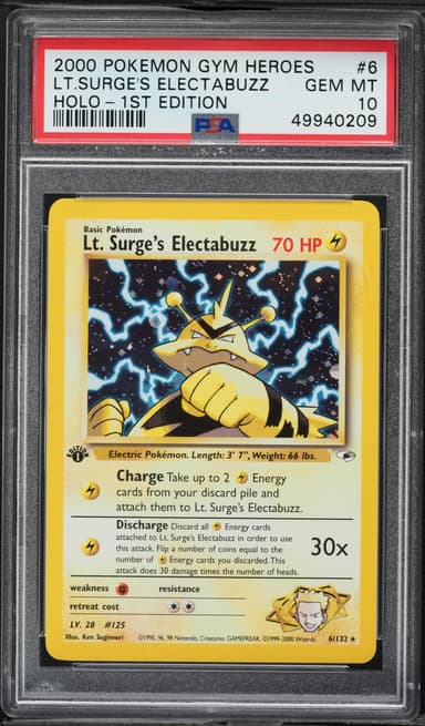 LT. Surge's Electabuzz